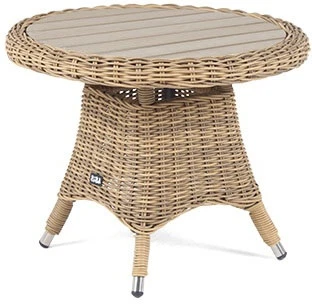 "Равенна" кофейный стол из искусственного ротанга, цвет соломенный 4SIS арт.УТ-00000535