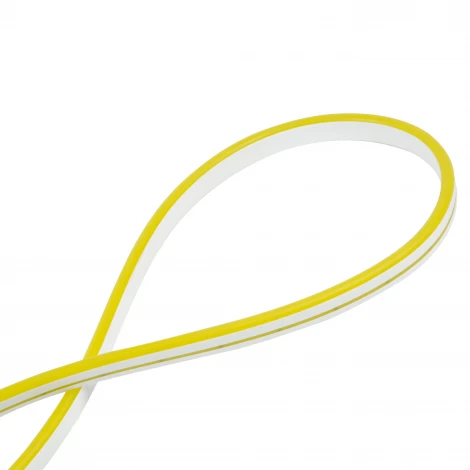 Гибкая светодиодная лента катушка 5м желтый свет Uniel Neon ULS-N01-2835-120LED/m-6mm-IP67-DC12V-9W/m-5M-YELLOW блистер