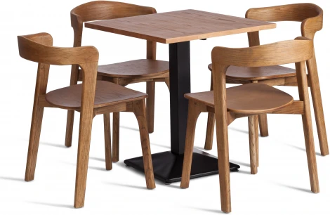 Стол RAGNAROK  Tetchair (Дерево вяз,Металл/Черный) арт.24396