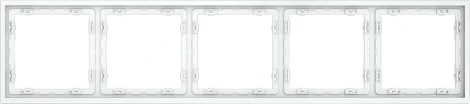 Рамка на 5 постов (белый матовый) Voltum S70 VLS100502