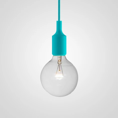 Подвесной светильник Muuto E27 Turquoise ImperiumLoft 40,036 (186762-22) (220V, на проводе)