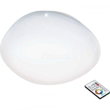 Потолочный светильник круглый Eglo Sileras 97578 (LED, 220V, диммер, пульт управления)