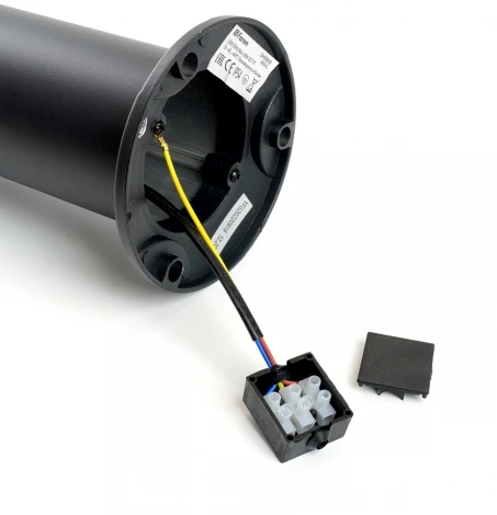 Наземный светильник Feron Сеул DH0809 48341 E27 черный (220V, круглые, IP54)