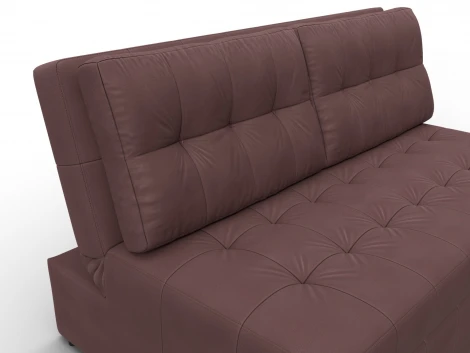 Диван прямой Лига-107 (140) (ЛДСП,Брус,Фанера,Замша/Бордовый) Лига Диванов 134928
