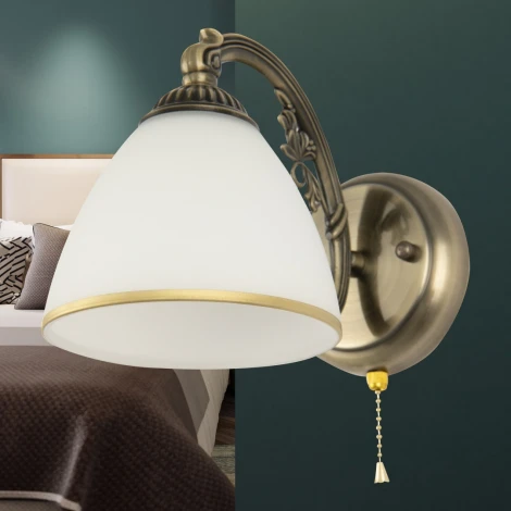 Бра с выключателем Arte Milano AM341837 341837/1W AB (220V)