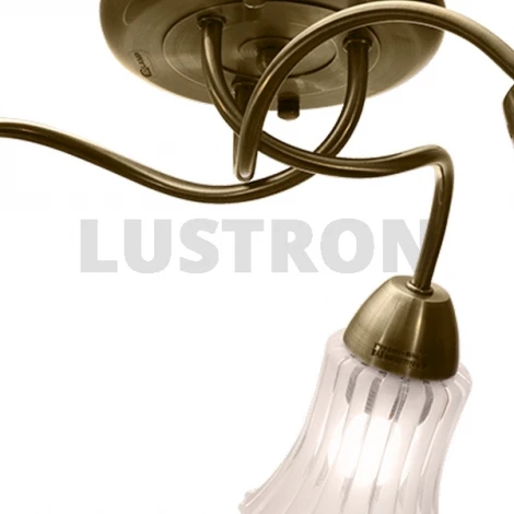 Потолочная люстра IDLamp Nanzen 245/3PF-Oldbronze