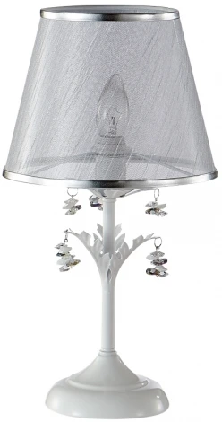 Интерьерная настольная лампа Crystal Lux CRISTINA LG1 WHITE