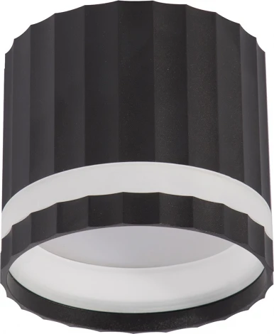 Светильник потолочный Feron HL369 Barrel OLYMPUS 48678 12W, GX53, черный (220V, круглые)