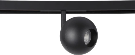 Трековый светильник магнитный Crystal Lux CLT 0.33 005 12W BL 4000K (LED, 48V, шар)