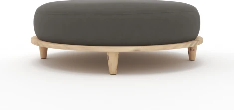 Пуф Arsko Сканди 4 каменный велюр