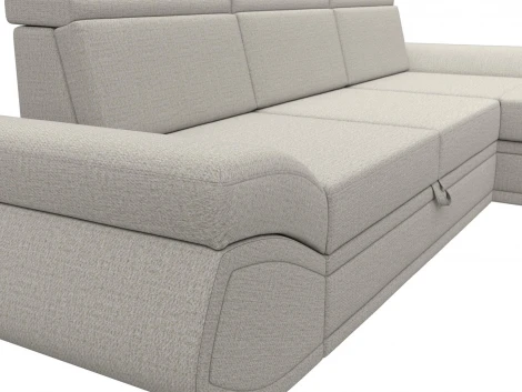 Диван угловой Лига-032 правый угол Лига Диванов (Рогожка) арт.125990