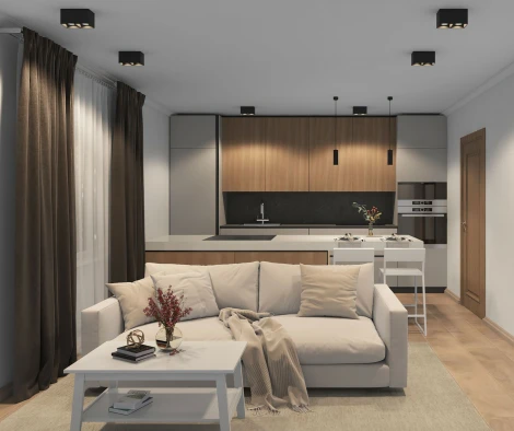 Накладной точечный светильник Denkirs DK3030 DK3035-BK (220V)