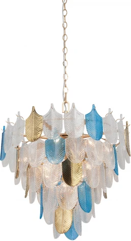 Подвесная люстра большая Vitaluce V58120-8/17, 17xE14 макс. 40Вт V58120-8/17 (220V, на цепи)