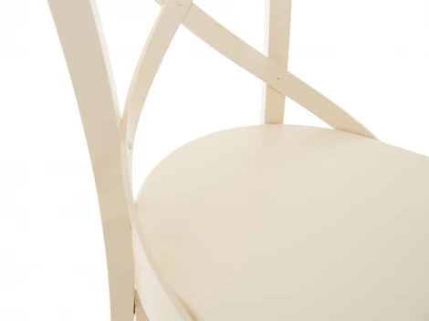 Стул Соло Венский, Жёсткий, Слоновая кость, Аврора