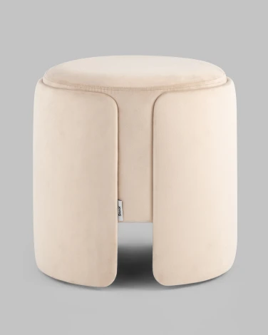 Пуф Taks велюр молочный Stool Group арт.УТ000039394