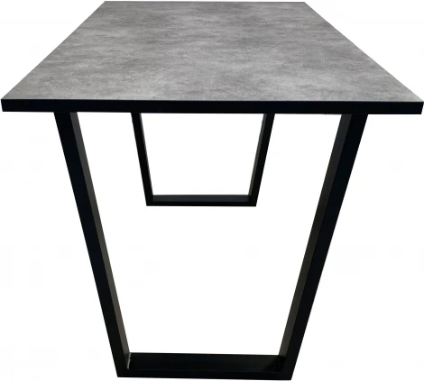 Стол от компании Мир стульев Саен 8, Черный/Бетон