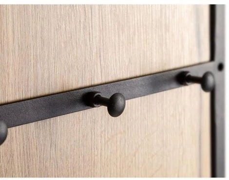 Панель для прихожей с вешалкой R-Home Loft Дуб Натур