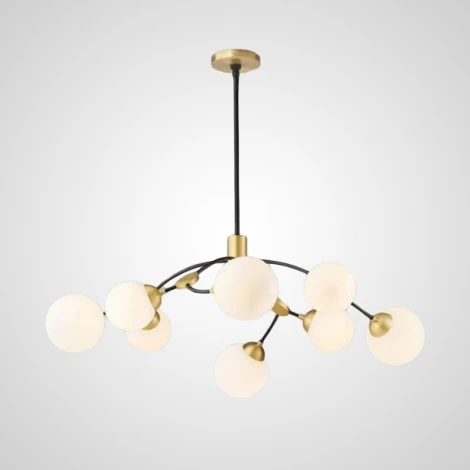 Люстра на штанге Vine L8 ImperiumLoft Vine01 (212766-26) (220V, шарики)