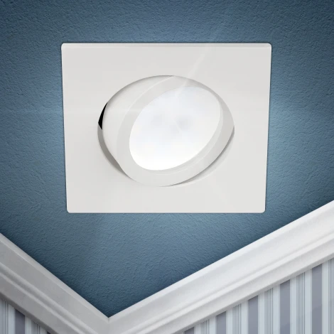 Встраиваемый точечный светильник ЭРА KL87 WH (12V)