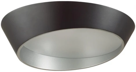 Потолочный светильник круглый Sonex Apex 7694/60L металл/акрил/белый/черный/серебристый LED 60Вт 3000-6000K D500 IP20 пульт ДУ (220V, круглые)