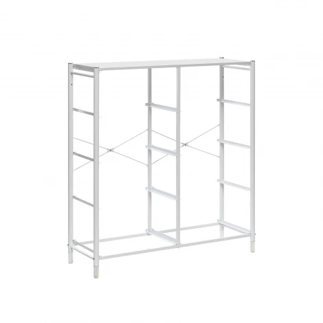 Комод Leset Нирита/Хайди, 8 ящиков, Белый (Сталь,Экокожа/Белый) арт.2500000209758