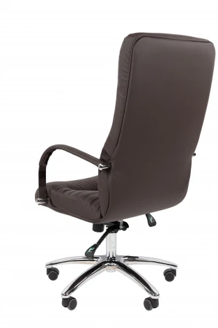 Офисное кресло Chairman 480 Россия экопремиум коричневый N 7178851
