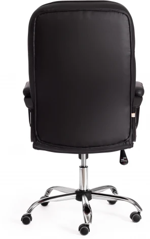 Кресло СН9944 (22) хром кож/зам, черный, 36-6 Tetchair 19467