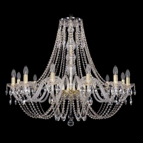 Подвесная люстра Bohemia 1406 1406/12/360/h-90/G