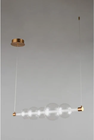 Подвесной светильник Omnilux Abbazia OML-65903-05 (LED, 220V, на тросе, шарики)