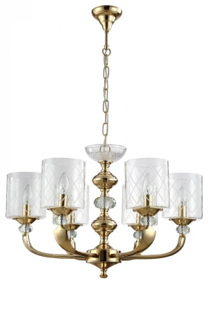 Подвесная люстра Crystal Lux Gracia SP6 GOLD