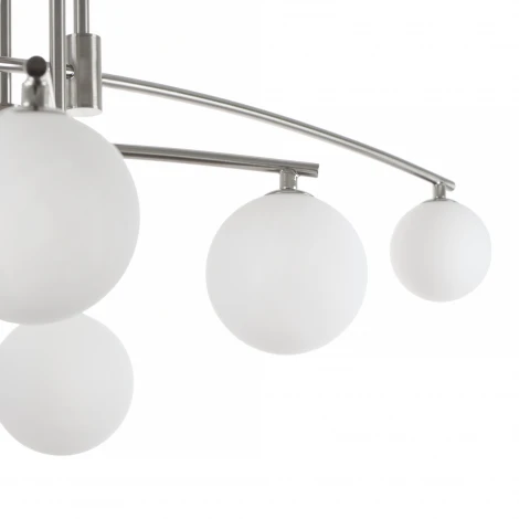 Потолочная люстра на штанге MyFar Stacy MR1015-6P (220V, шарики)