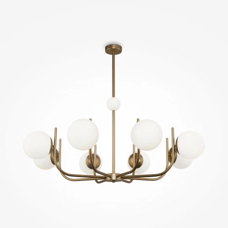 Потолочная люстра на штанге Maytoni Rendez-vous MOD109PL-08BS (220V, шарики)