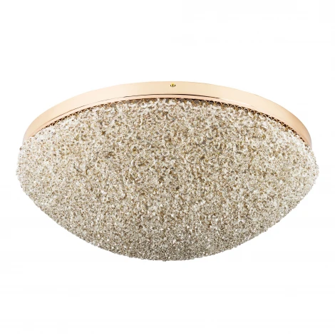 Потолочная люстра светодиодная хрустальная с пультом с регулировкой цветовой температуры Modelux MODELUX ML.2320.700 GD