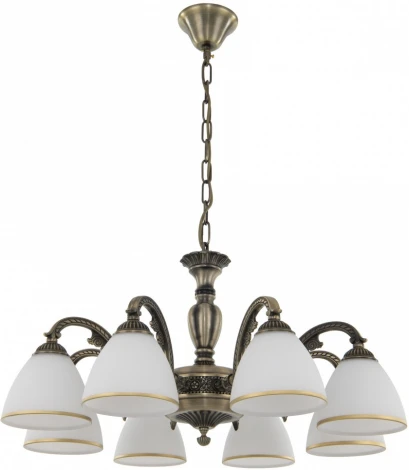 Подвесная люстра Arte Milano AM340837 340837/8 AB (220V, на цепи)