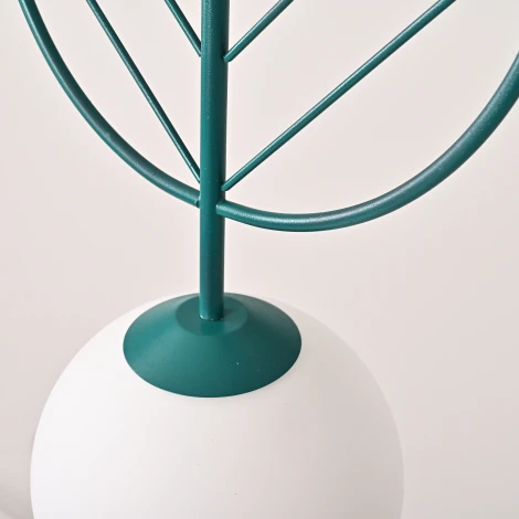 Подвесной светильник Leaf B Green By ImperiumLoft Leaf01 (LED, 220V, на проводе, шар)