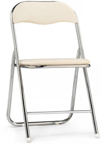 Стул Woodville на металлокаркасе Fold 1 складной beige / chrome 15481
