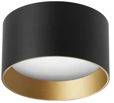 Накладной точечный светильник SP-BISCOTTO-R120-12W Warm3300-MIX (BK-GD, 80 deg, 230V) (Arlight, IP54 Металл) 055026 (LED)