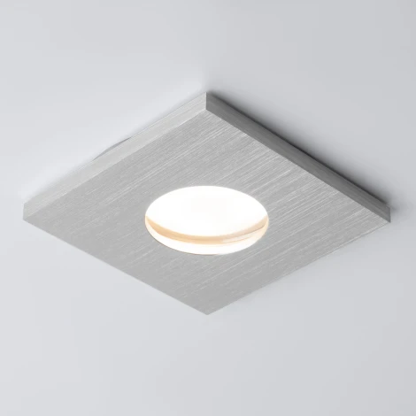 Встраиваемый точечный светильник Elektrostandard 126 MR16 серебро