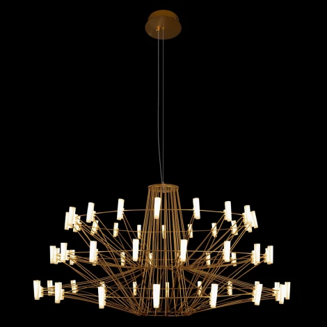 Подвесная люстра светодиодная Loft It Coppelia 10476 Gold