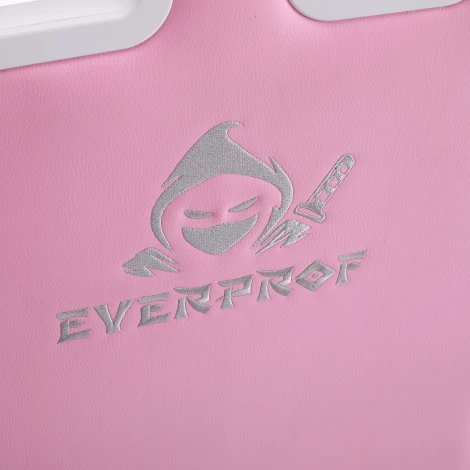 Геймерское кресло Everprof Katana Экокожа Розовый арт.EP Katana PU White Pink