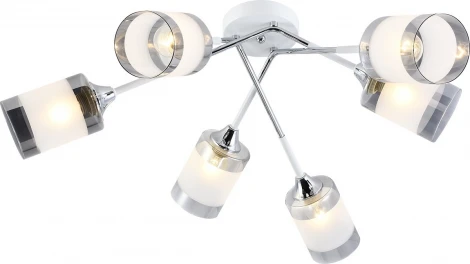 Потолочная люстра Reluce 01354-0.3-06 WH+CR