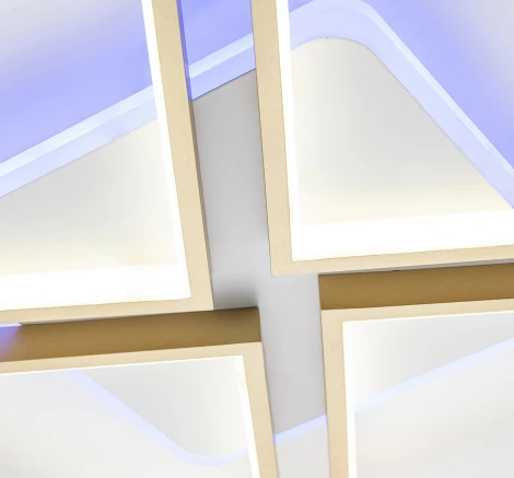 Потолочная люстра с пультом светодиодная Escada Denise 10245/4LED BL (регулировка яркости, 220V)