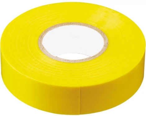 Изолента 013х15мм 10м желтая Stekker 32826