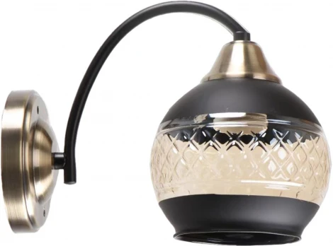 Бра Imex MD.51851-1-W-BK+AB (220V)