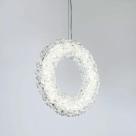 Подвесной светильник светодиодный хрустальный с регулировкой цветовой температуры и яркости Modelux MODESTYLE MS.5005.300 CR