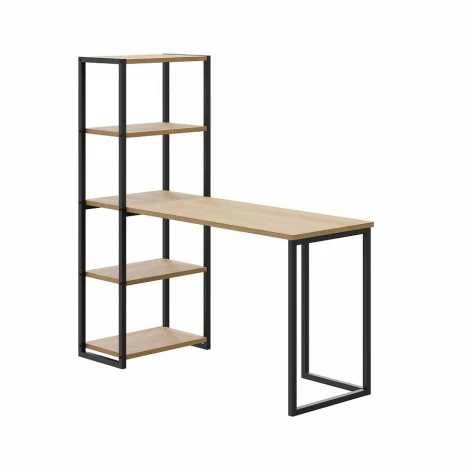 Стол письменный-стеллаж Board 1400х500 ОГОГО 636278 (черный)