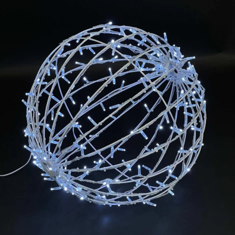 Светодиодная фигура "Световой Шар" диаметр 0,65м белая 220В, IP65 Laitcom LC-13310