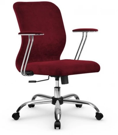 Офисное кресло Метта SU-M-4Vivaldi/подл.078/осн.003 Красный