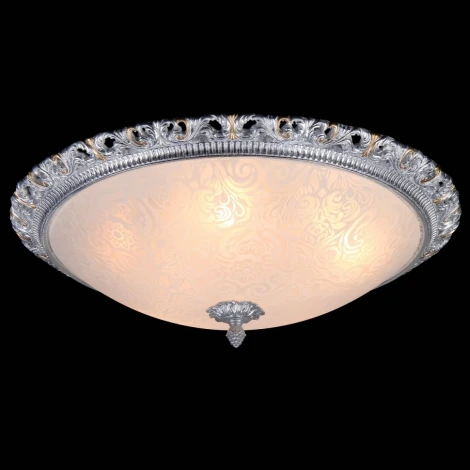 Потолочный светильник Natali Kovaltseva Gisele 10435/5С WHITE SILVER GOLD