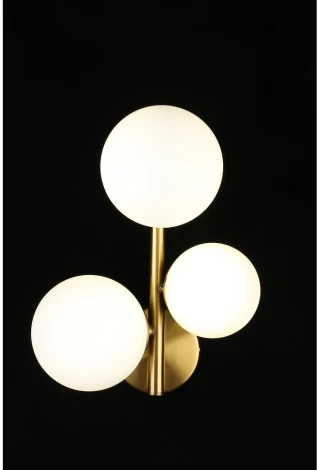 Бра Aployt Letizia APL.314.01.03 (220V, выключатель, шарики)